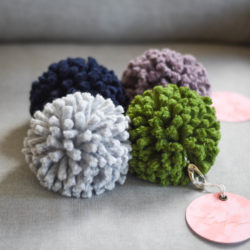 Pompom Keyring Clips | Homelea Lass