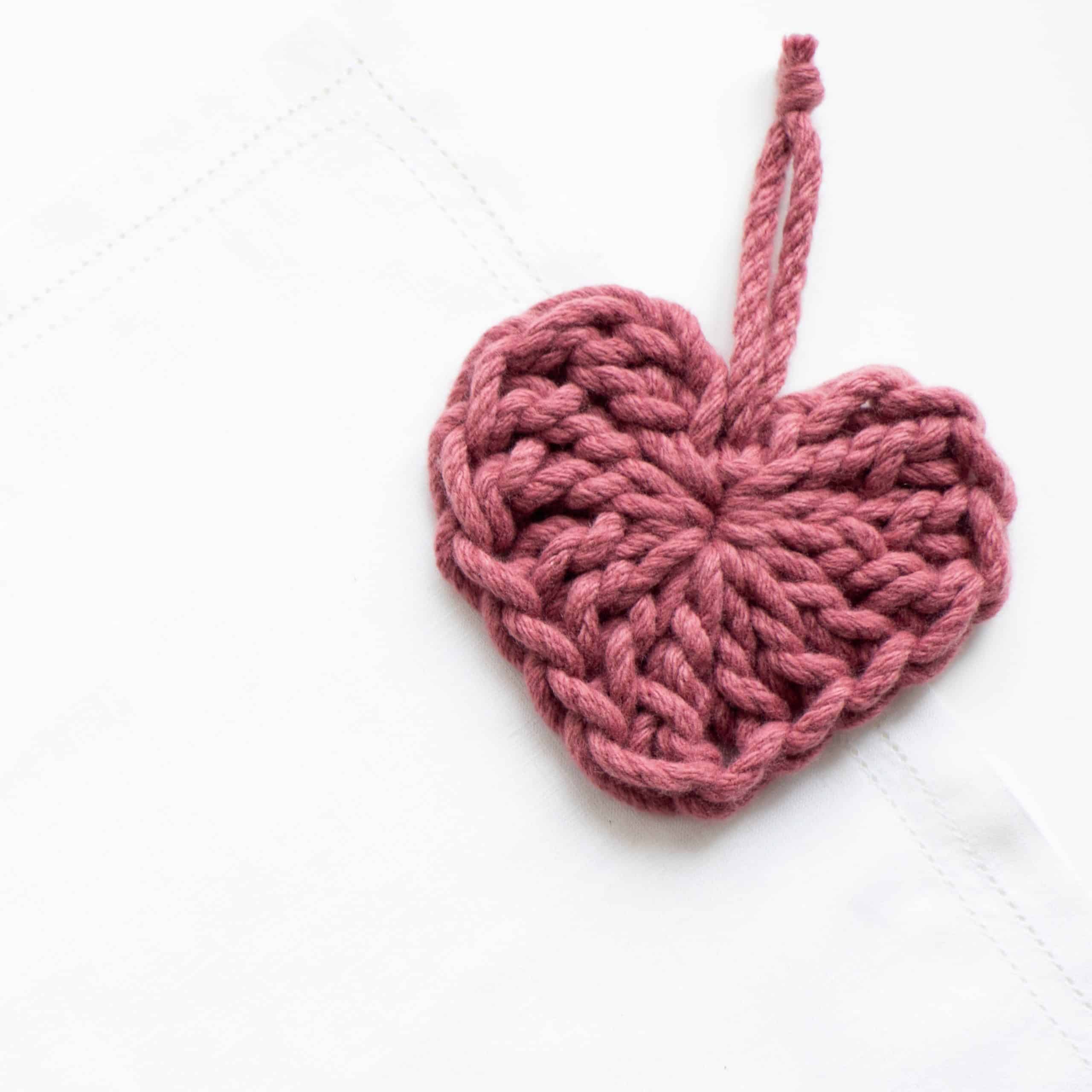 Chunky Crochet Heart | Homelea Lass Contemporary Crochet