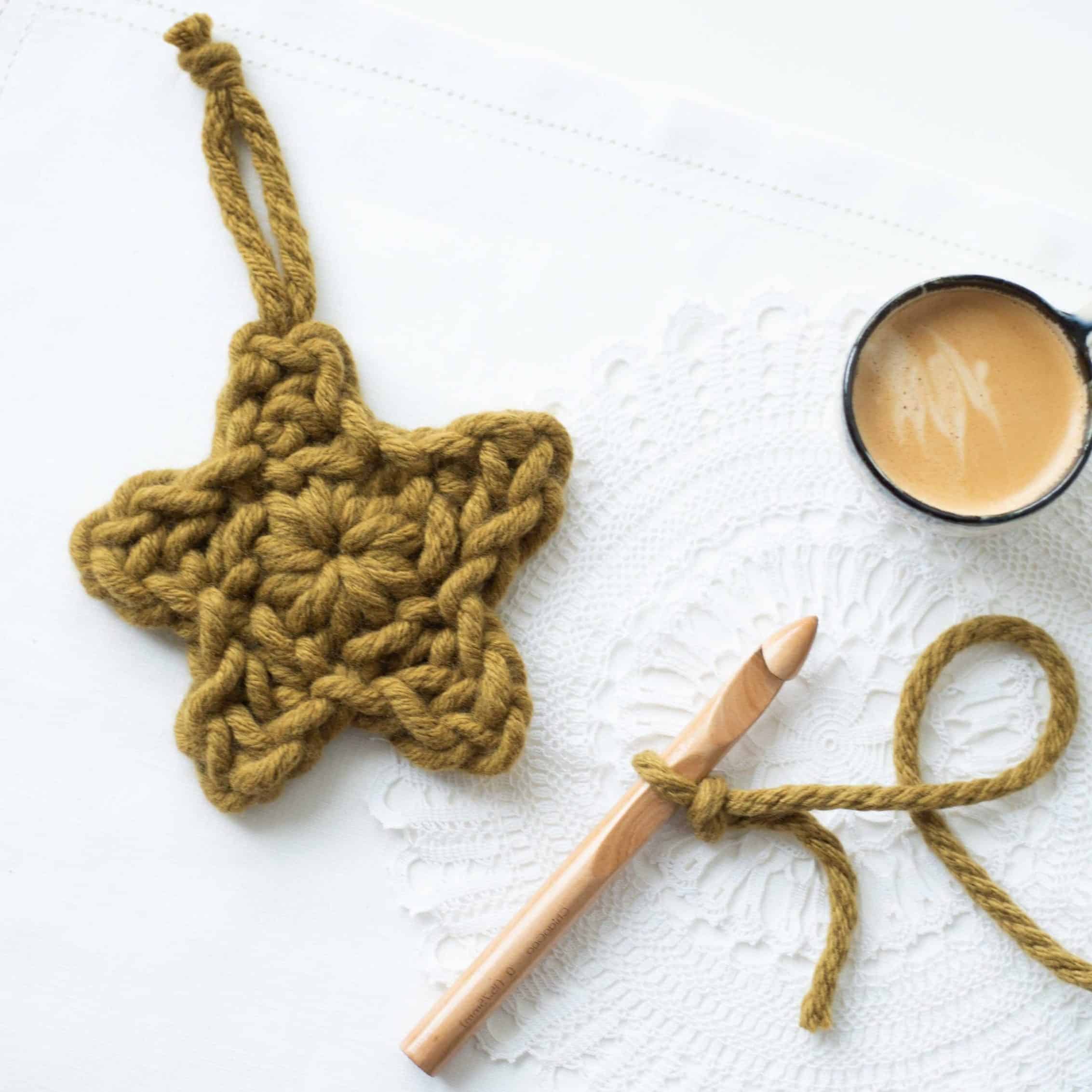 Chunky Crochet Star | Homelea Lass Contemporary Crochet