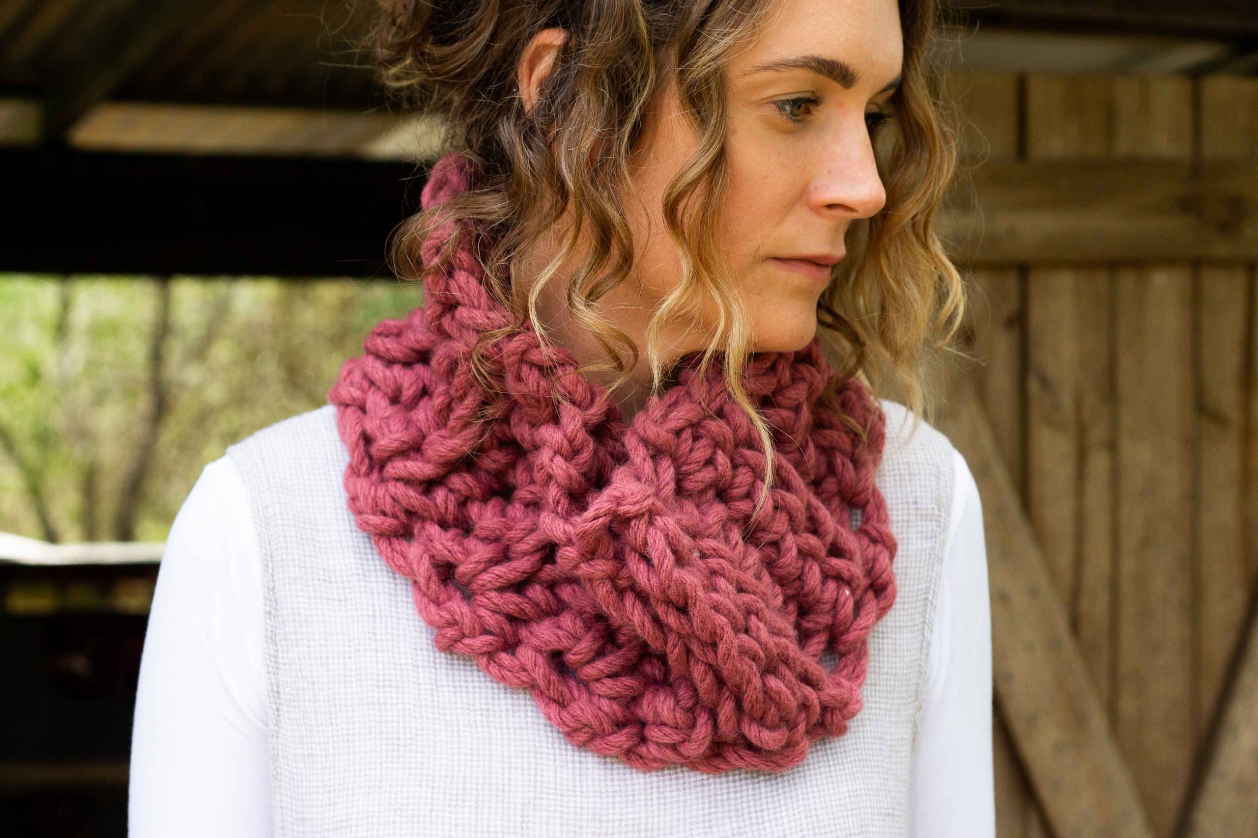 Melbourne Snood (left handed)